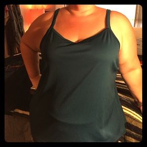 Teal tank top Lane Bryant 26/28W