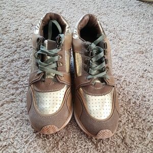 Brand new wedge sneakers