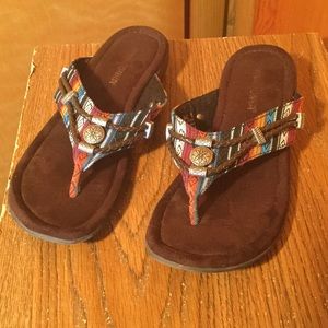 Barely worn Minnetonka sandals