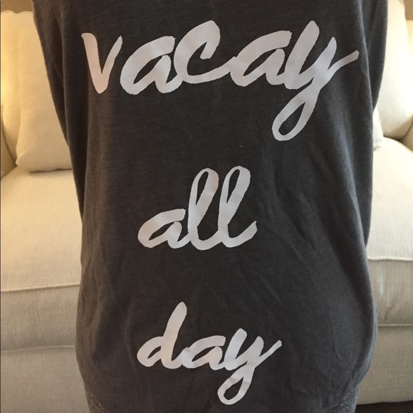 NWT small "vacay all day" low back - Picture 2 of 3