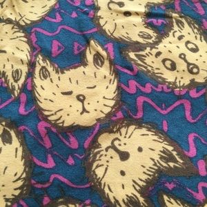 Lularoe TC Kitty Cat Leggings