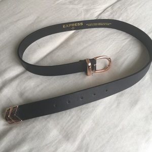 Express Faux Leather Belt