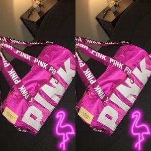 PINK DUFFLE
