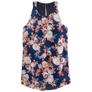 J. Crew silk racer back tank