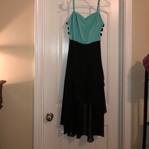 High Low CutOut Dress