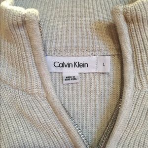 Men's Calvin Klein Quarter zip Sweater