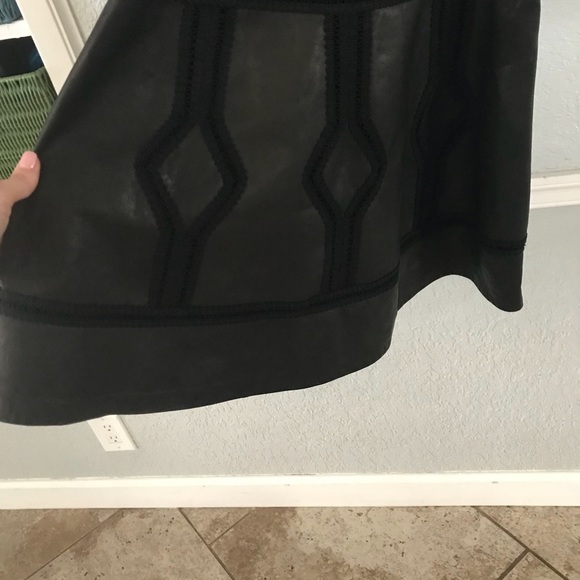 DVF Margot ALL LEATHER dress OMG ❤️NO OFFERS! - Picture 6 of 8