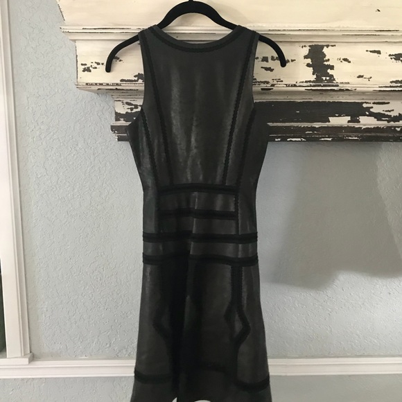 DVF Margot ALL LEATHER dress OMG ❤️NO OFFERS! - Picture 3 of 8