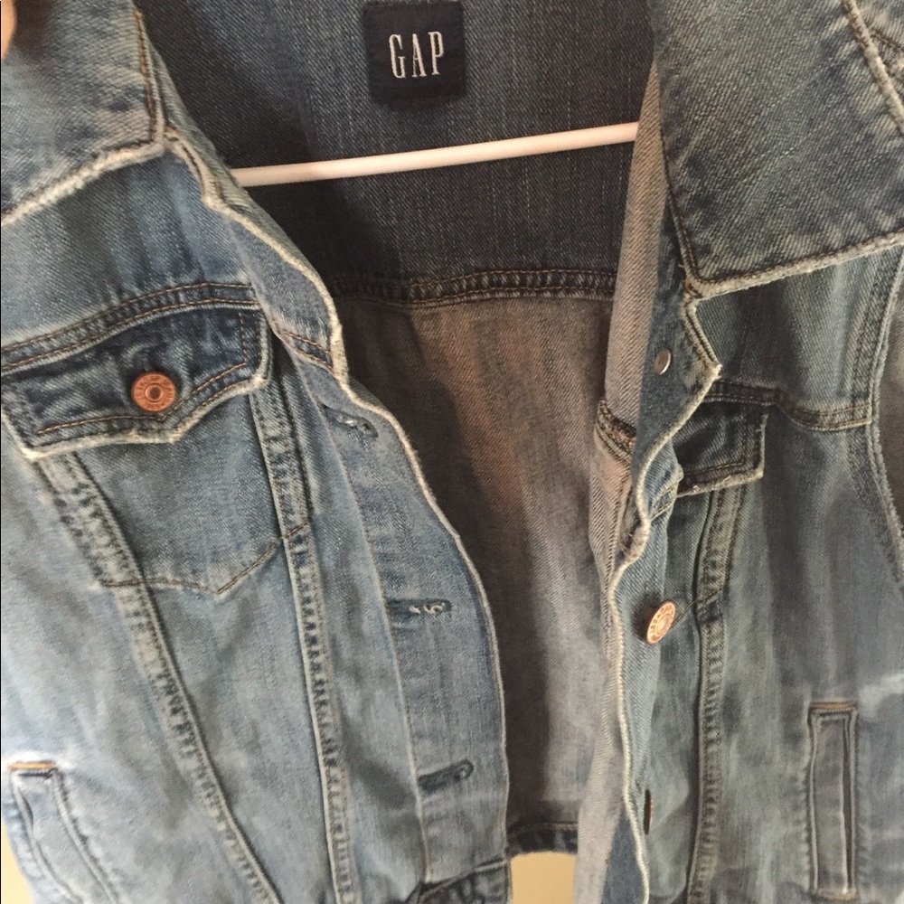 Gap denim vest