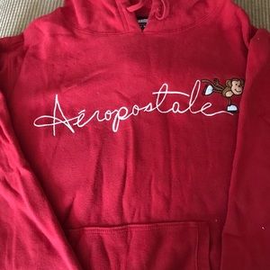 Red Aeropostale Hoodie Medium