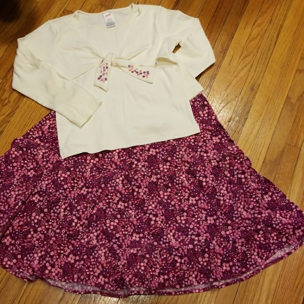 ⭐REDUCED⭐ Gymboree corduroy peasant skirt & top 7