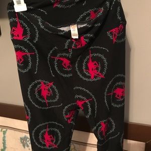 Lularoe OS tinker bell leggings