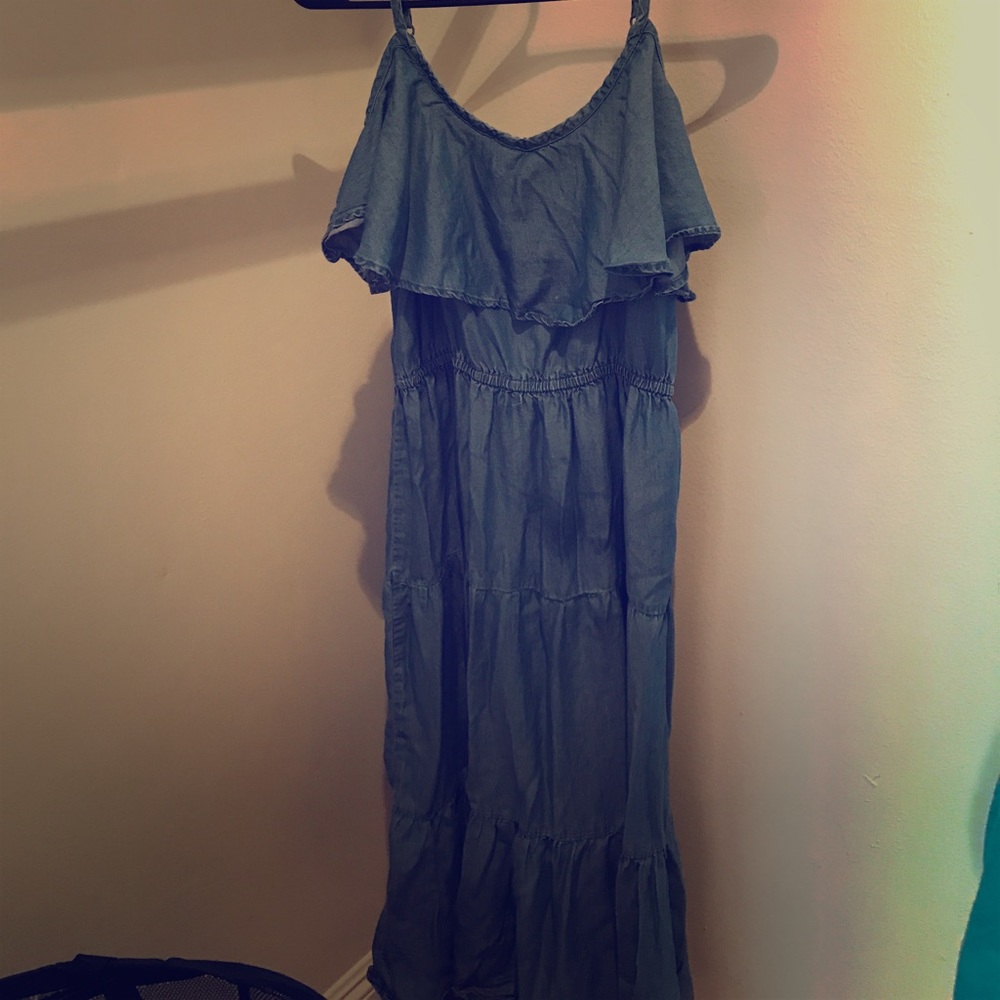 Cold shoulder dress