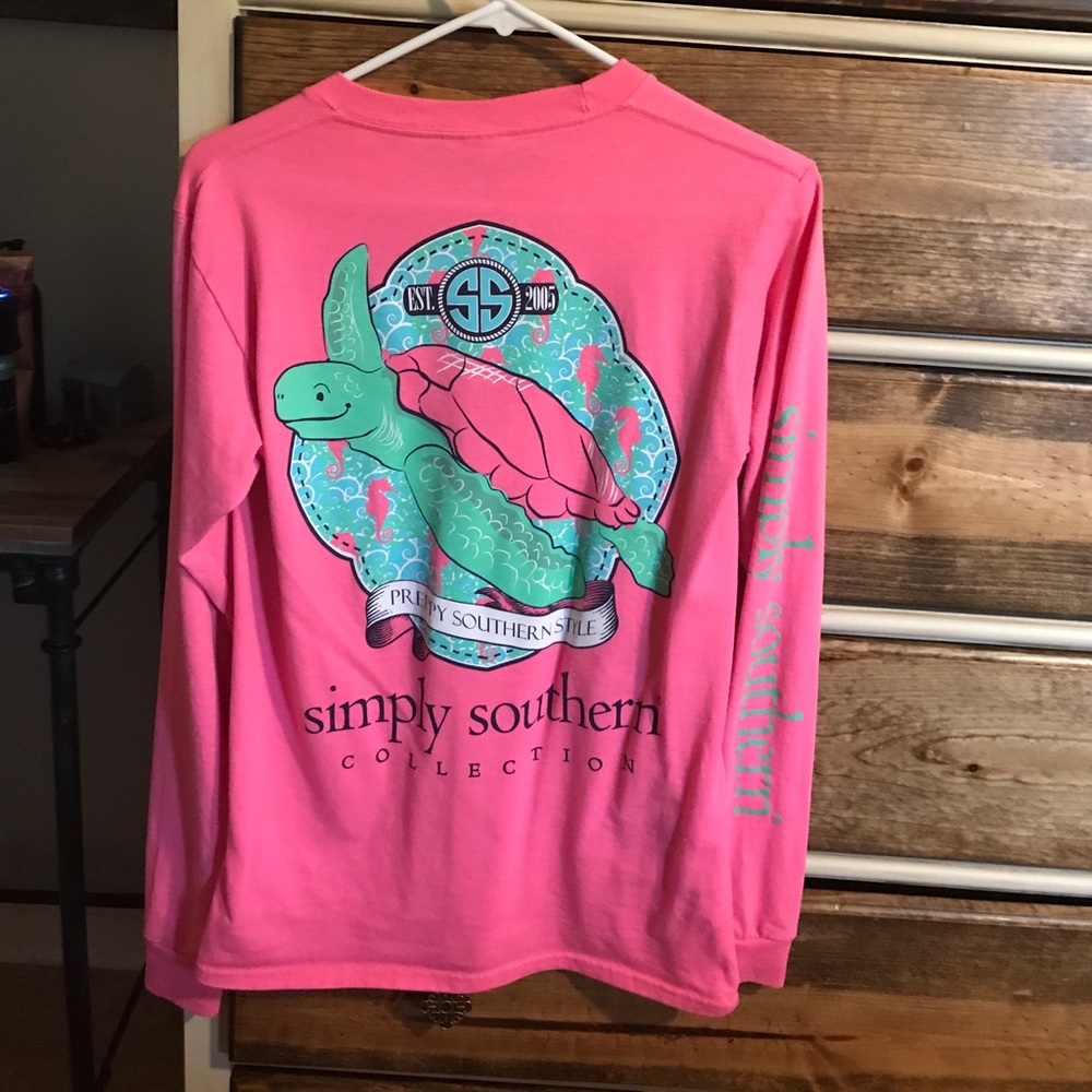 Simply southern long sleeve Tee
