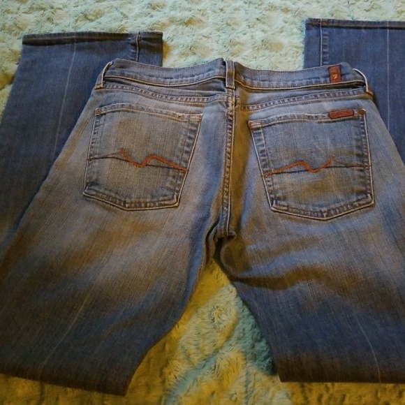 Medium Was Bootcut Jeans - Picture 3 of 5