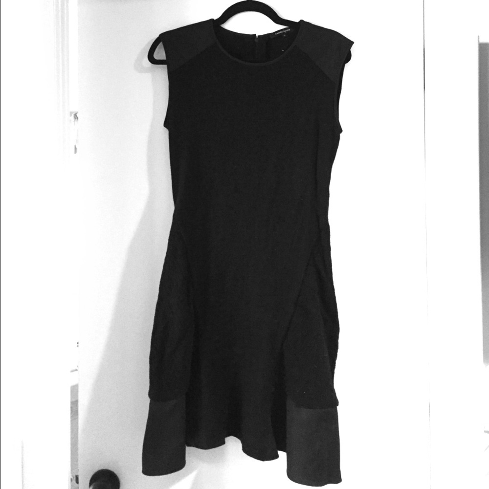 Nanette Lenore Ruffled Sweater Dress
