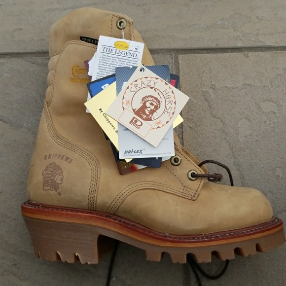Chippewa Shoes - Chiplewa waterproof work boots size 7