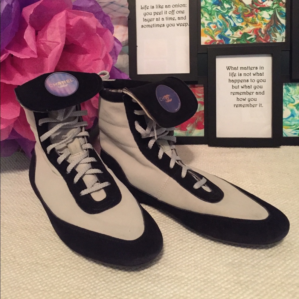 2 pair of Chanel shoes