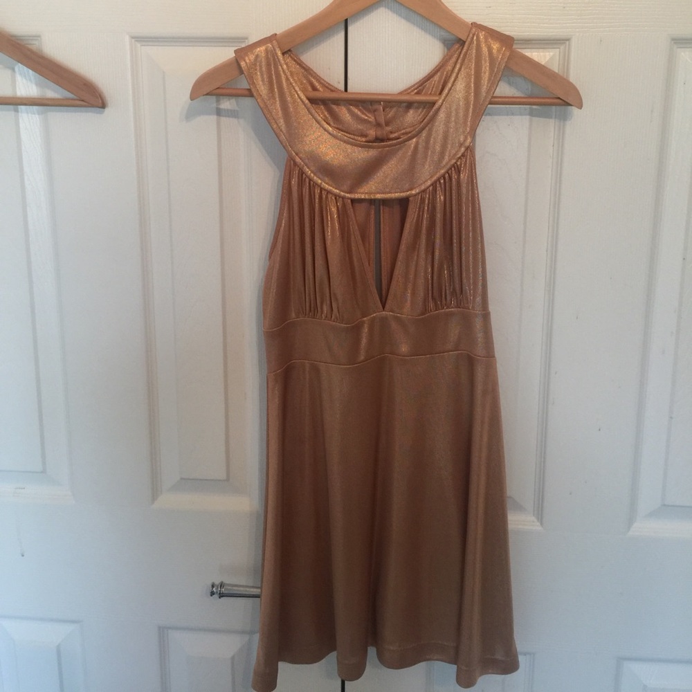 Gold Marciano Dress