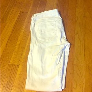 Abercrombie & Fitch White Jeans