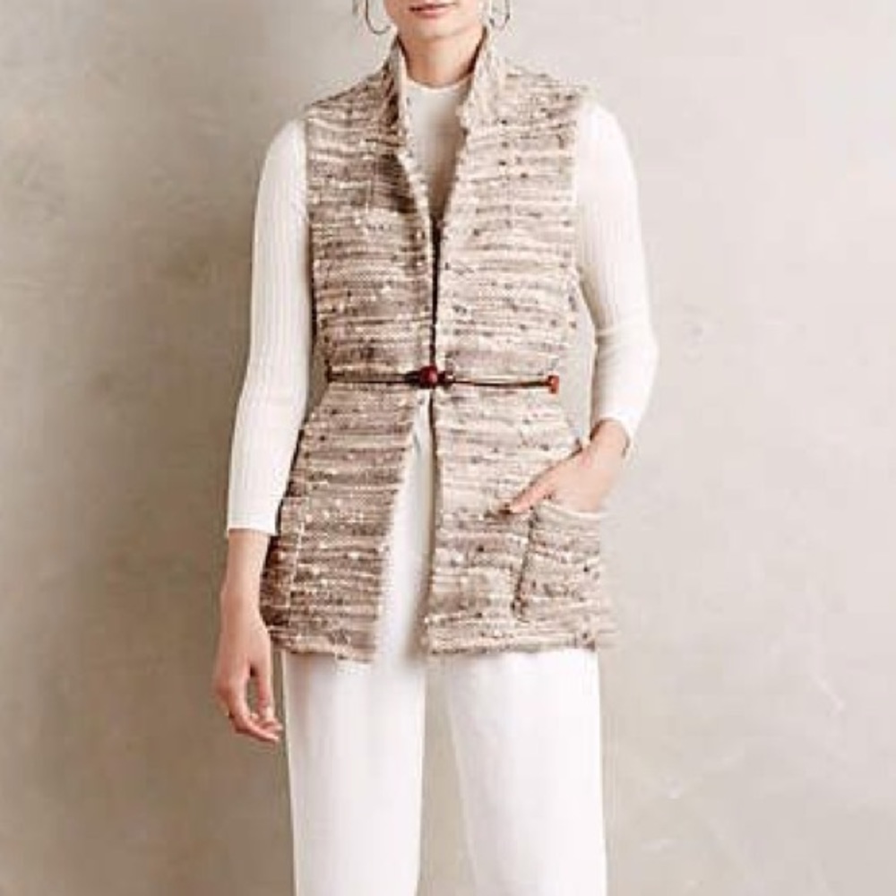 Anthropologie | Marled Sweater Vest, NWOT