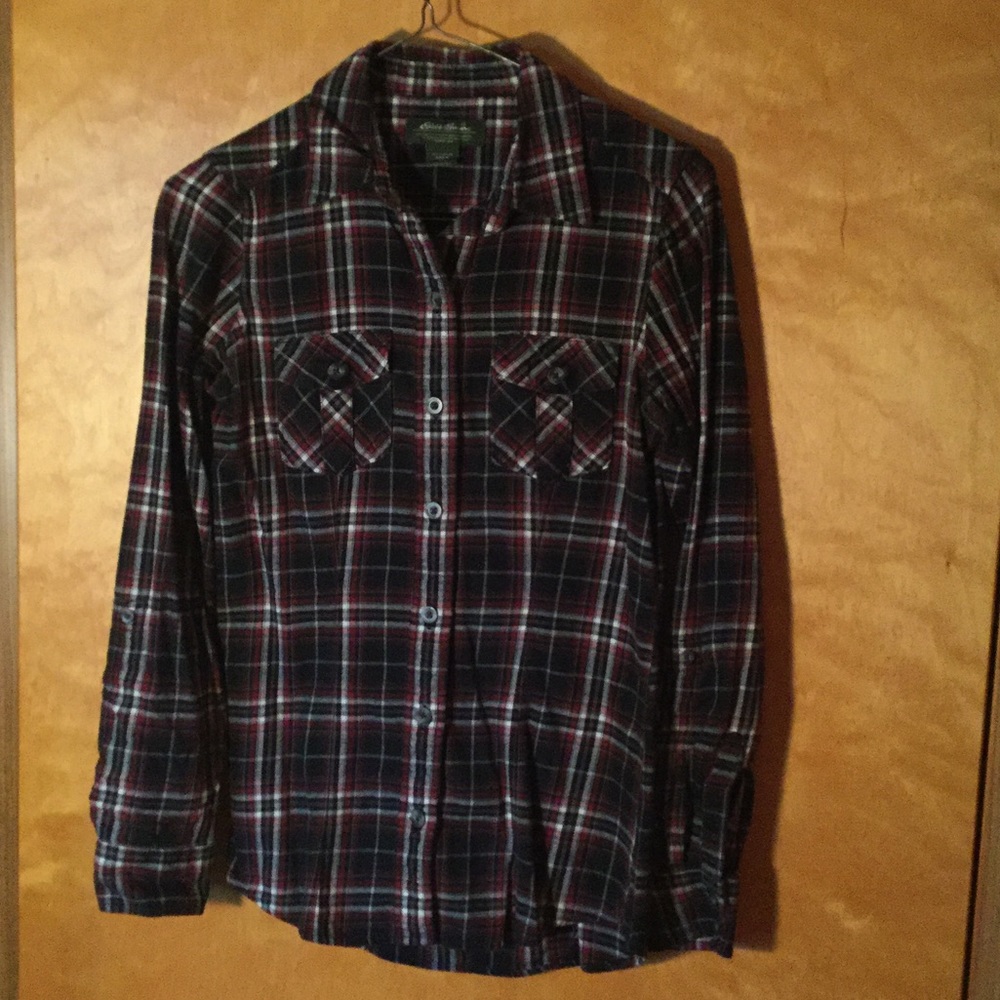 Black and red warm flannel! Perfect for fall!
