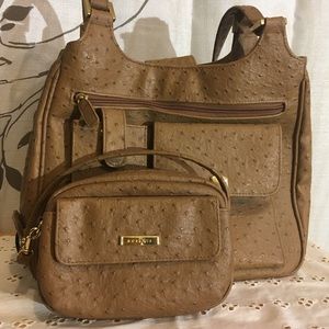 Built in Umbrella Vegan Rossetti shoulder purse