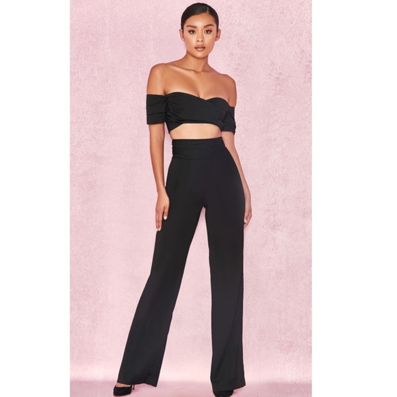 womens high waisted tuxedo pants
