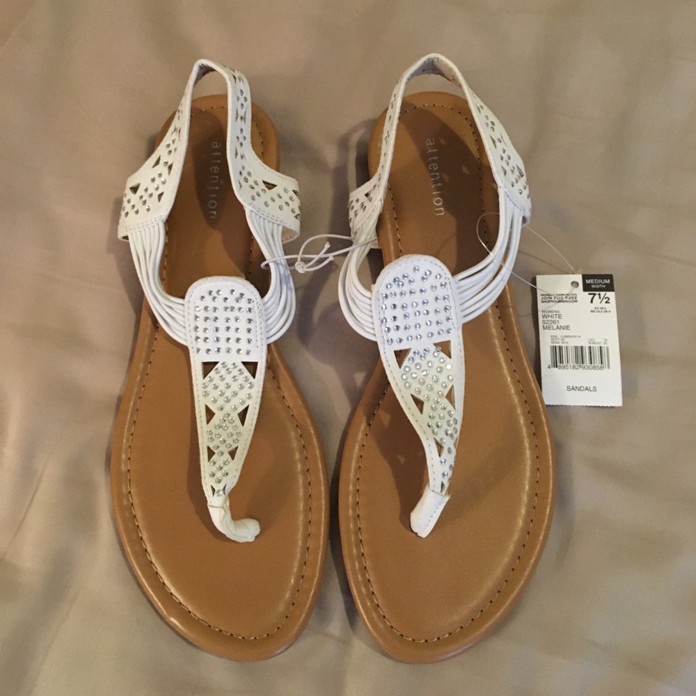 Jeweled Sandals - size 7.5