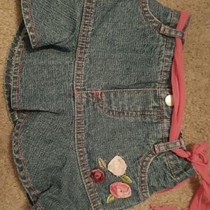Baby girl jean  skirt