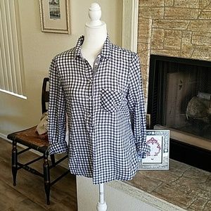 Gingham print Merona shirt