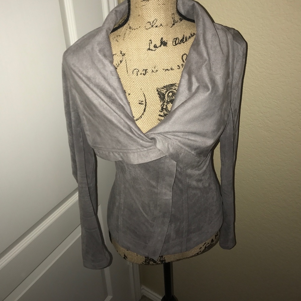 Lightweight Suede like  jacket