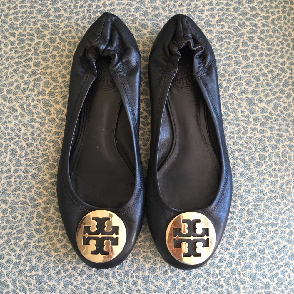 Tory Burch Reva 7.5 Flat Black