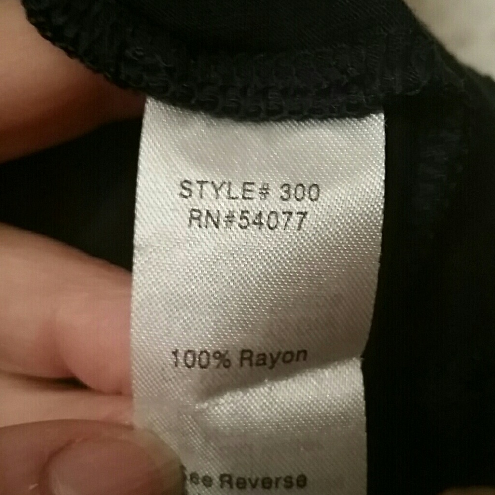 Cabi sleeveless crossover tee navy Sm - Picture 5 of 7