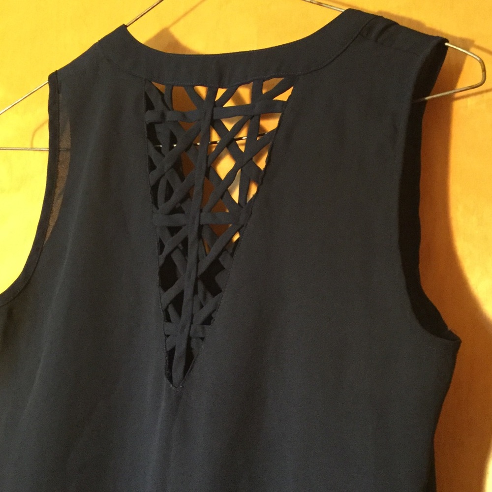Navy blouse - Picture 2 of 3