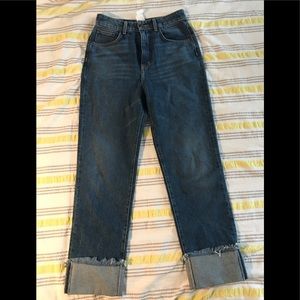 CARMAR HIGHWAISTED 'Bryce' Cuffed Jeans