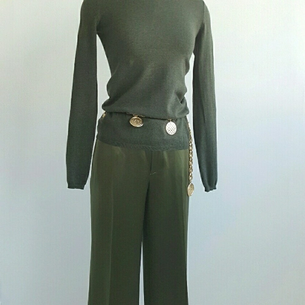 Ralph Lauren Silk Palazzo Pants