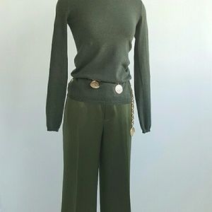 Ralph Lauren Silk Palazzo Pants