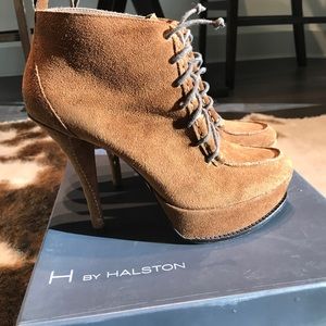 H by Halston Platform Booties 10M