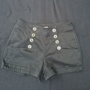 High waisted shorts