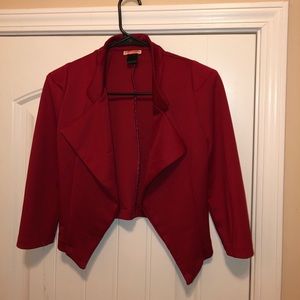 Half length blazer.