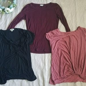 🔥HOT DEAL - 3 size large solid basics