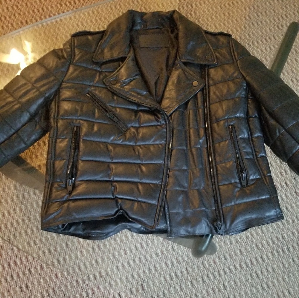 Alexander Wang Leather Moto Jacket