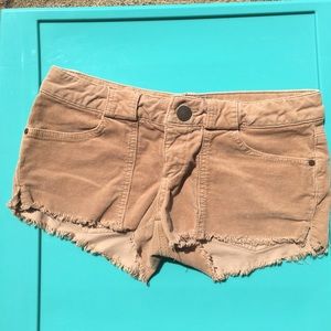 Short shorts for the beach