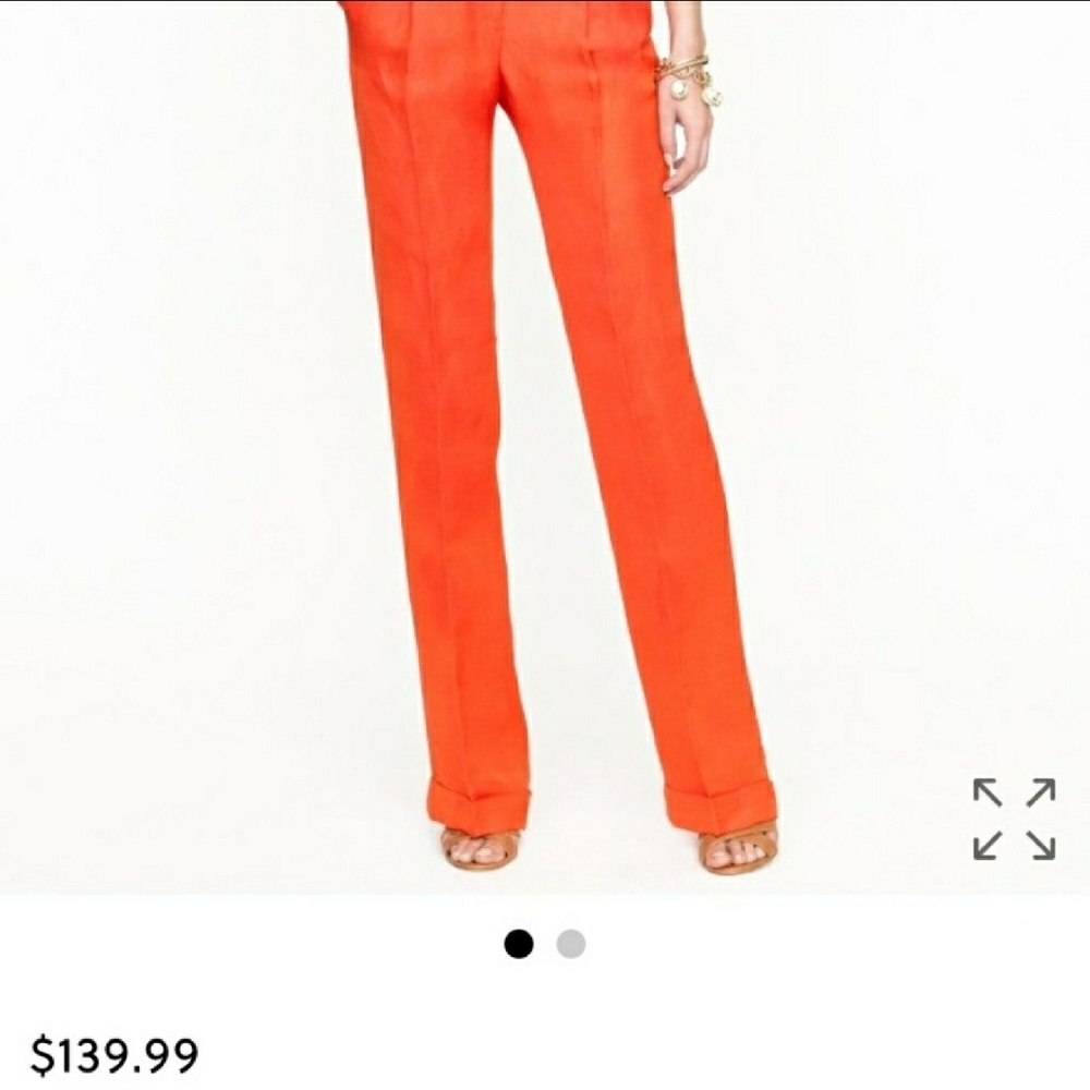 J.Crew Palazzo Pants Tangerine