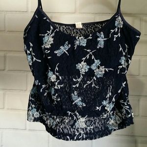 lace crop top