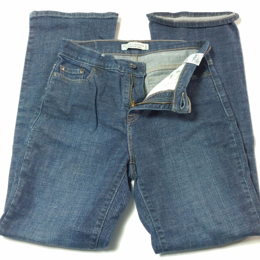 LEVI'S 512 sz 6 jeans BOOTCUT perfectly slimming