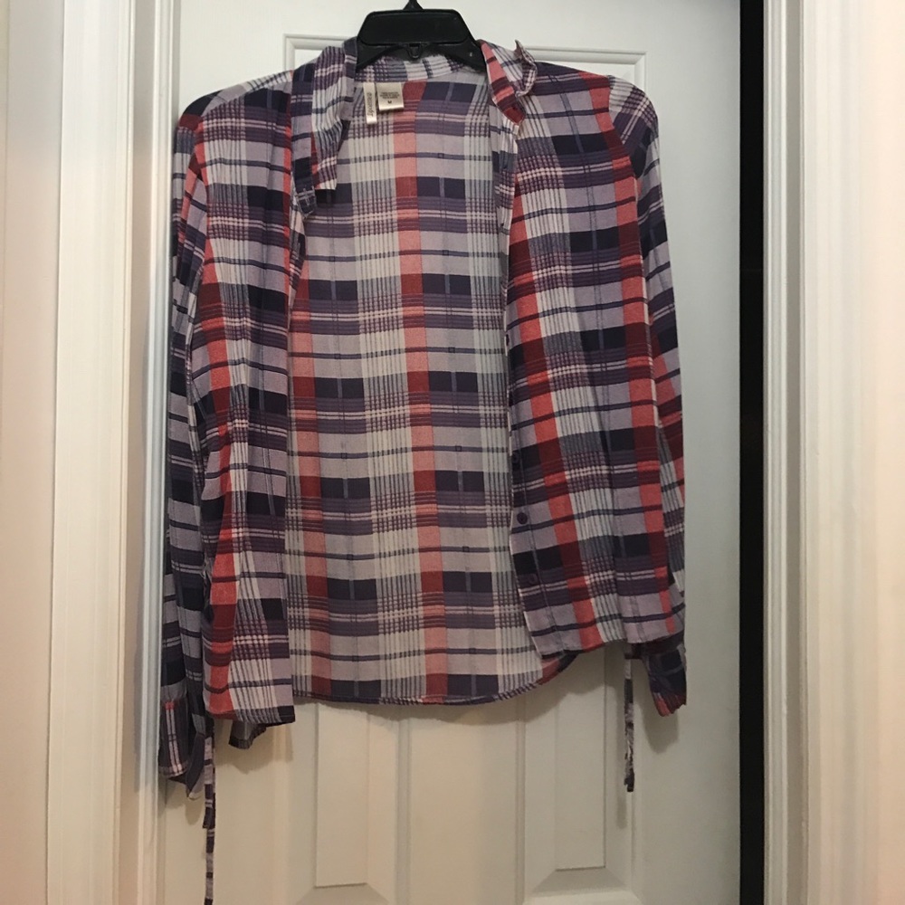 thin junior flannel