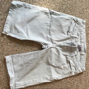 JC Penny seersucker long shorts