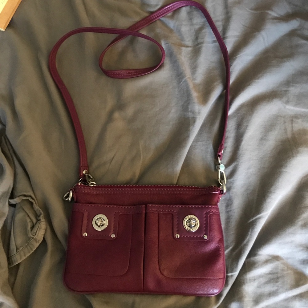 Marc by Marc Jacobs magenta crossbody